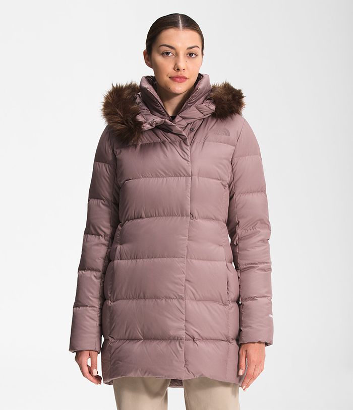 Parka The North Face Mujer Moradas Claro New Dealio Down 62890LUWP